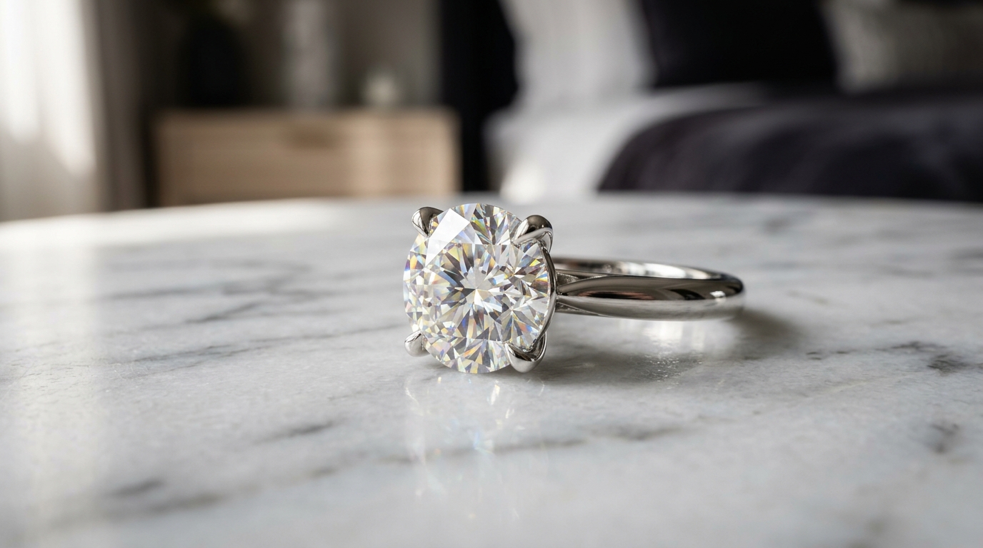 Pear Halo Engagement Ring