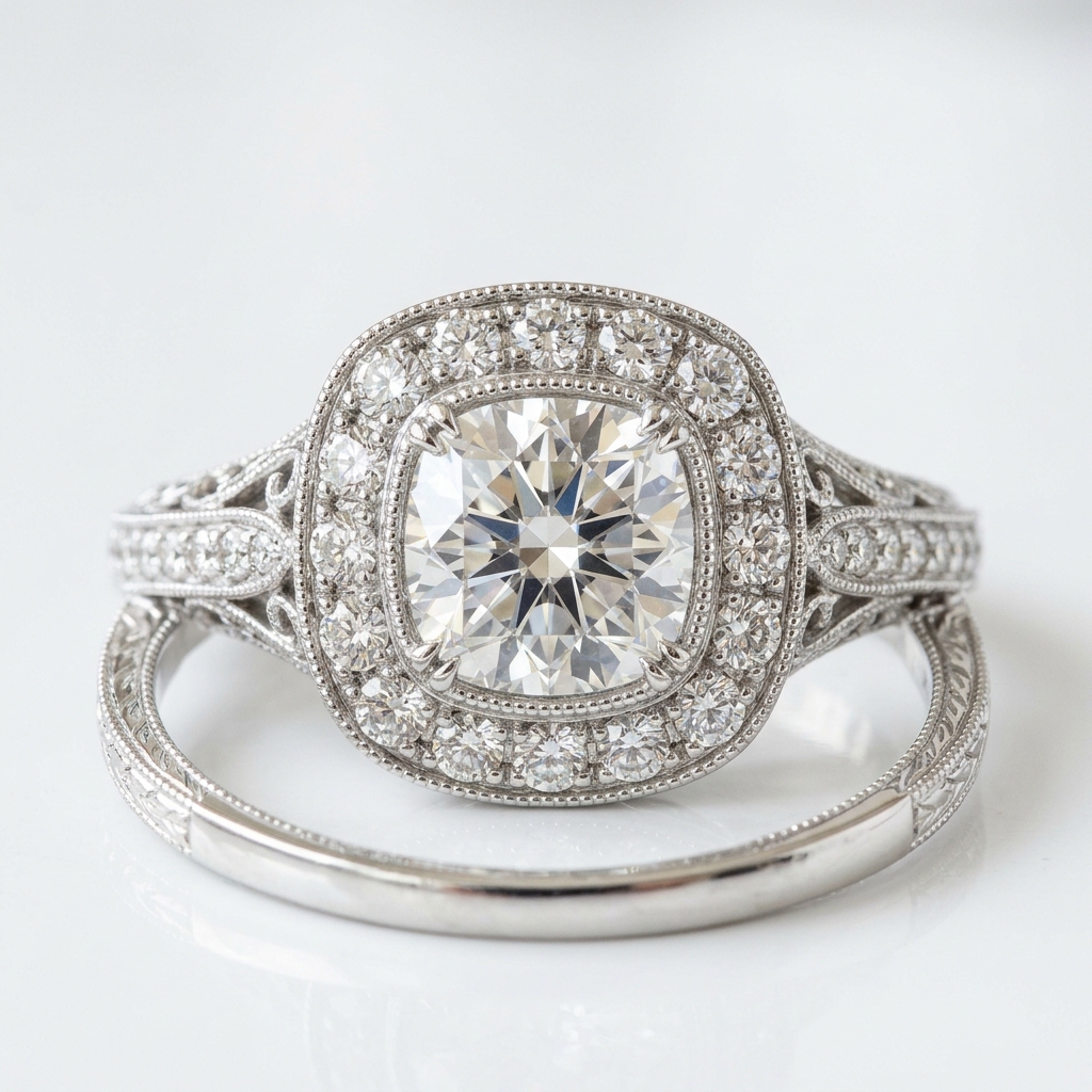 Cushion Cut Vintage Ring